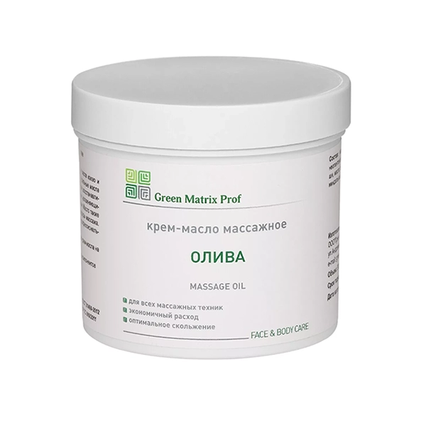 green matrix krem maslo massazhnoe quotolivaquot regeneriruyushchee dlya lica i tela 300 ml