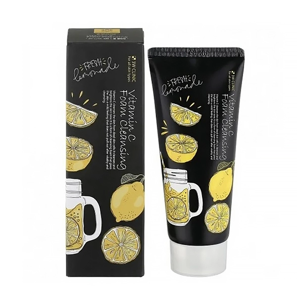 3w clinic vitamin c foam cleasing toniziruyushchaya penka s vitaminom 100 ml