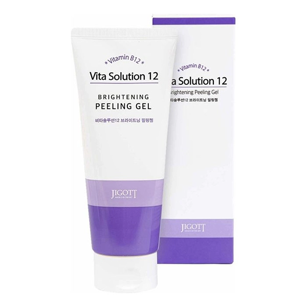jigott vita solution 12 brightening peeling gel gel dlya lica 180 ml