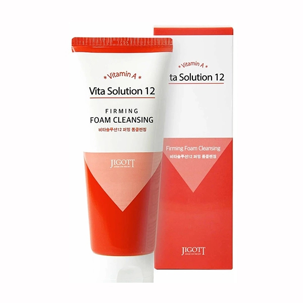 jigott vita solution 12 firming foam cleansing penka dlya umyvanniya 180 ml