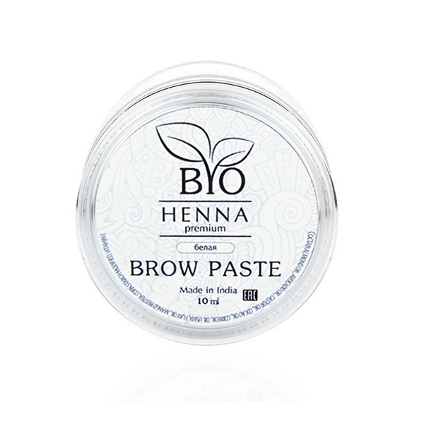 brow pasta bio henna premium belaya 10 gr
