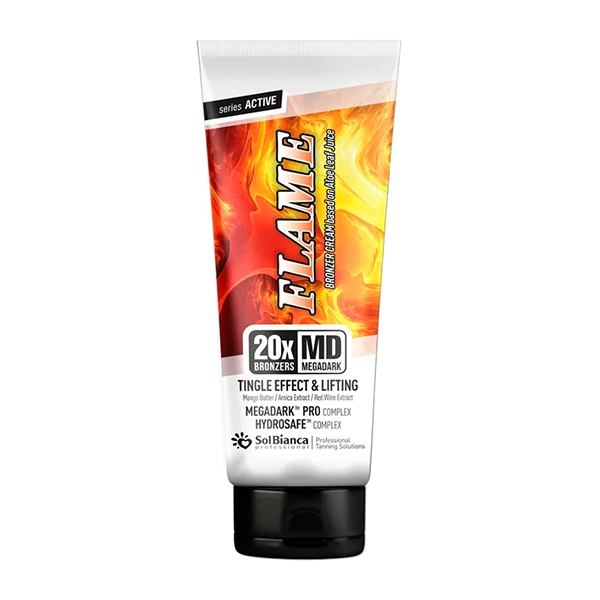 kosmetika dlya zagara solbianca flame 20x bronzers 125 ml new