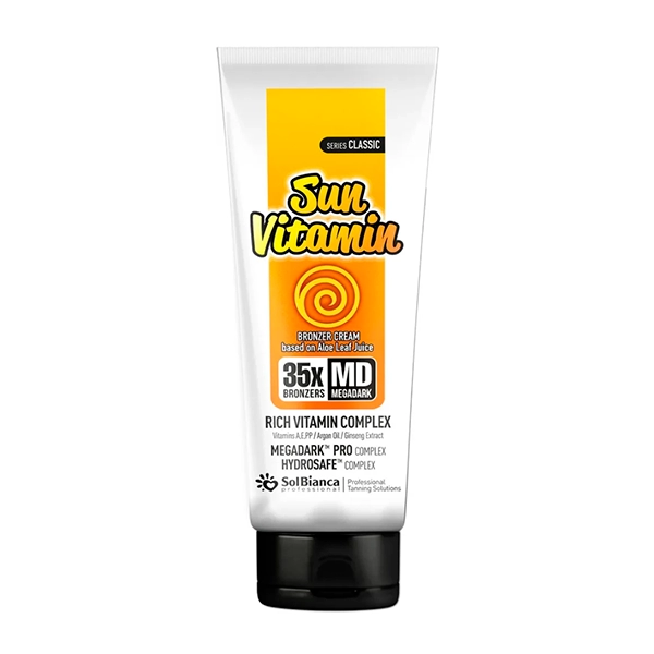 kosmetika dlya zagara solbianca sun vitamin 35x bronzers 125 ml