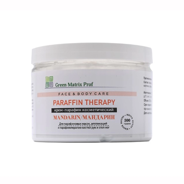 green matrix krem parafin quotmandarinquot dlya tela 300 ml