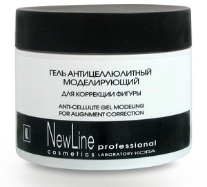 nl gel anticellyulitnyj modeliruyushchij dlya korrekcii figury 300 ml new line rossiya