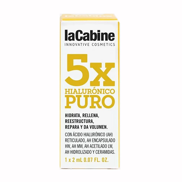 la cabine 5xpure hyaluronic ampoules koncentrirovannaya syvorotka v ampulah s kompleksom iz 5 vidov