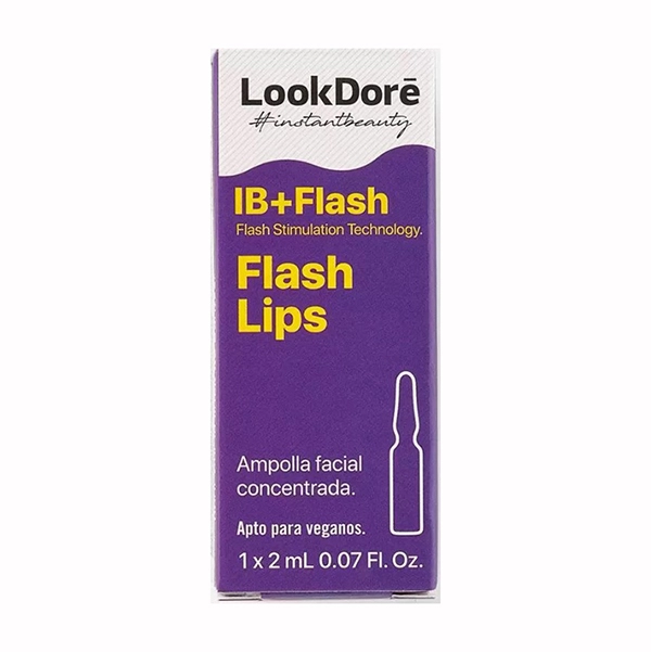 look dore ibflash ampoules flash lips koncentrirovannaya syvorotka v ampulah dlya gub 1h2ml
