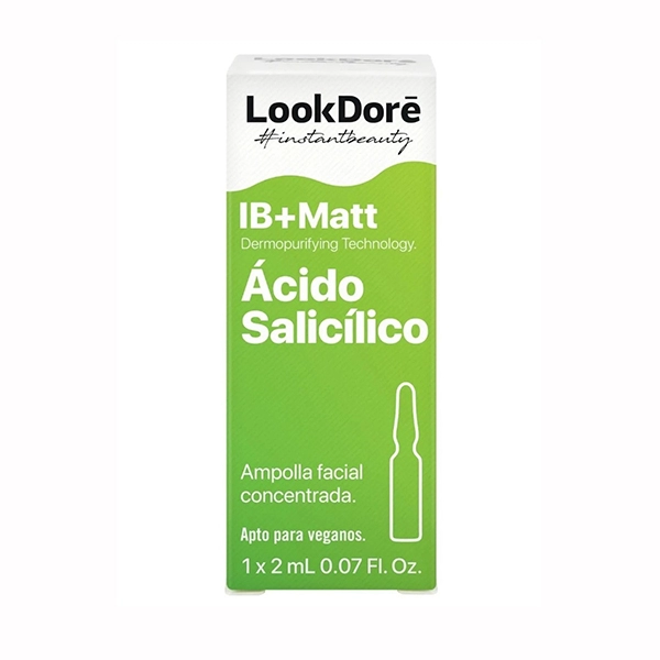 ldore ibmatt ampoule anti imperfections salicylic koncentrirovannaya syvorotka v ampulah dlya problemnoj kozhi 2 ml lookdore ispaniya
