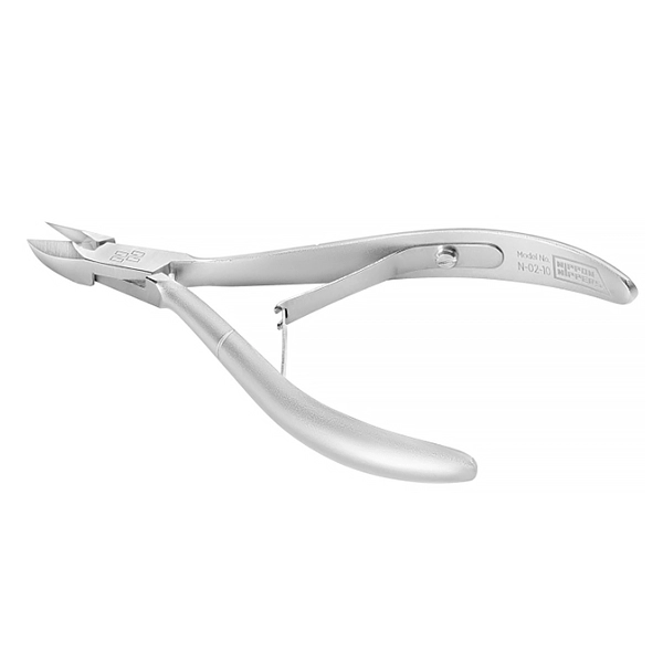 nippon nippers kusachki dlya kutikuly lezvie 10mm dvojnaya pruzhina matovye