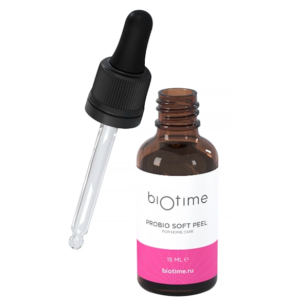 piling probioticheskij quotprobio soft peel for home carequot 15 ml biotime rossiya