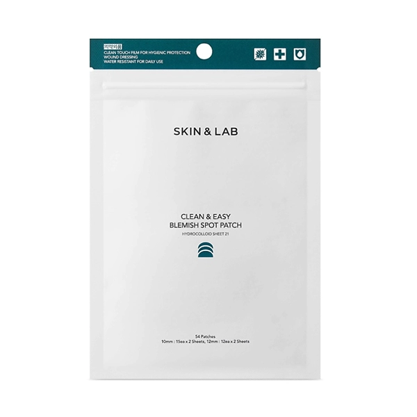 clean amp easy blemish spot patch tochechnye patchi dlya problemnoj kozhi 54 sht skinlab yuzhnaya koreya