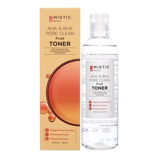 aha amp bha pore clean fruit toner ochishchayushchij toner s fruktovymi kislotami 250 ml mistic yuzhnaya koreya