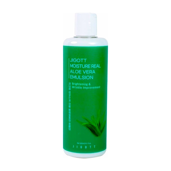 emulsiya dlya lica aloe moisture real aloe vera emulsion 300 ml jigott yuzhnaya koreya