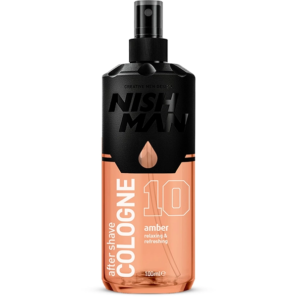 odekolon posle britya 10 amber 100 ml nishman turciya