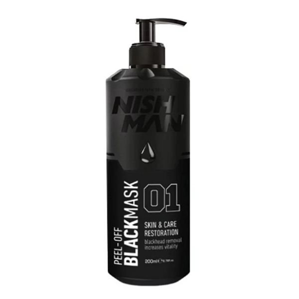 chernaya maska dlya lica 200 ml nishman turciya