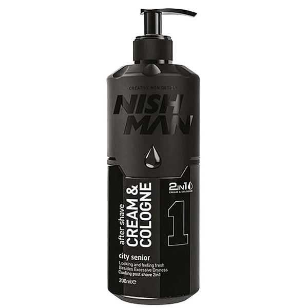 krem posle britya 2in1 01 city senior 200 ml nishman turciya