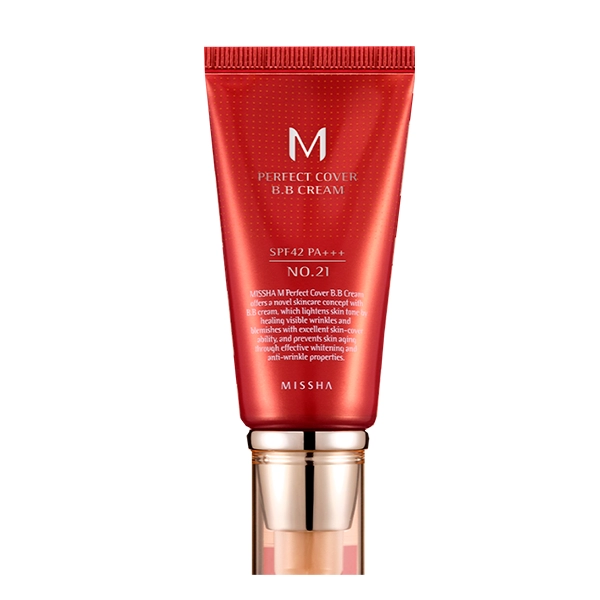 m perfect cover ex tonalnyj vv krem quotidealnoe pokrytiequot spf42pa ton 21 20 ml missha yuzhnaya koreya