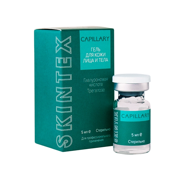 biorevitaliziruyushchij gel capillary 15 flakon 5 ml skintex rossiya