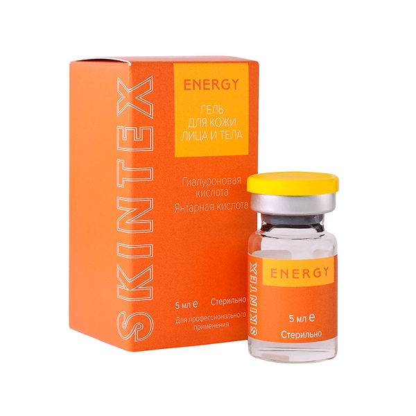 biorevitaliziruyushchij gel energy 15 flakon 5 ml skintex rossiya