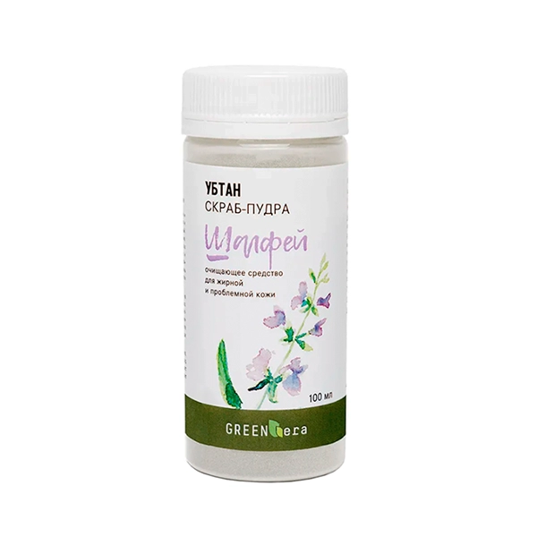 ubtan skrab pudra shalfej 100 ml green era rossiya