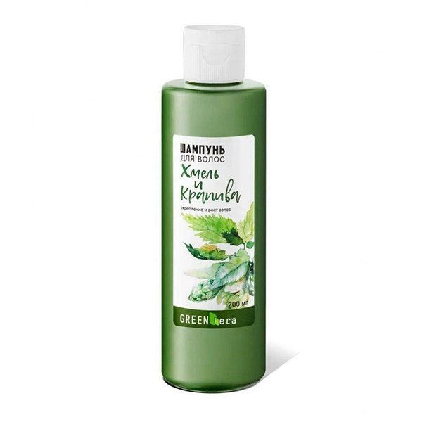 shampun dlya volos hmel i krapiva 200 ml green era rossiya