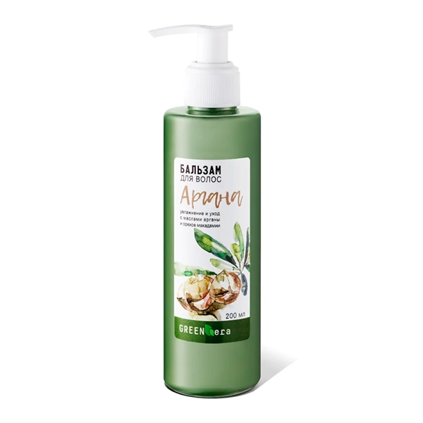 balzam dlya volos argana 200 ml green era rossiya