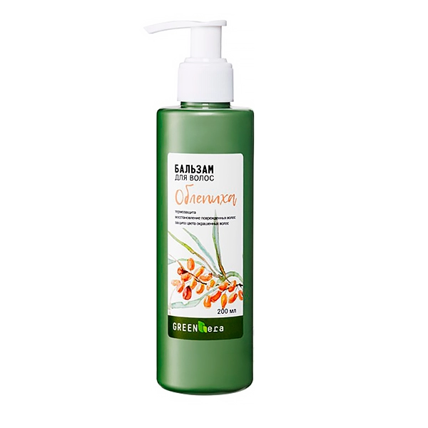 balzam dlya volos oblepiha 200 ml green era rossiya