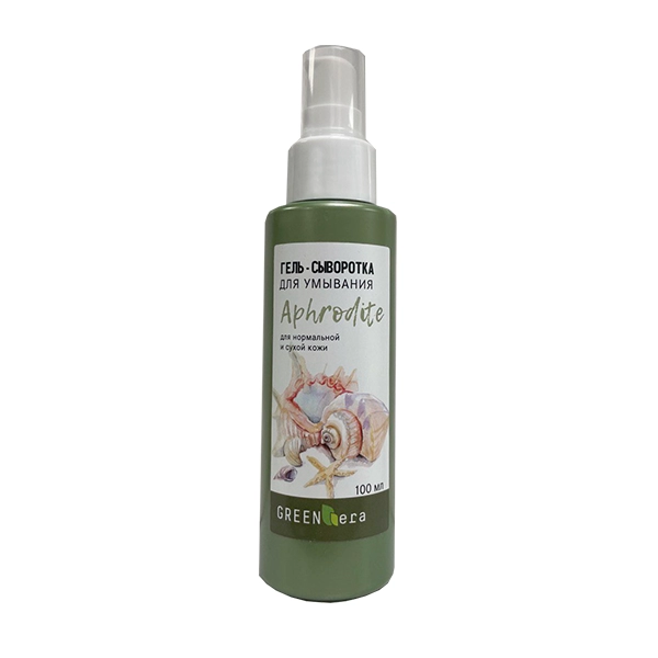 gel syvorotka dlya umyvaniya dlya normalnoj i suhoj kozhi 100 ml green era rossiya