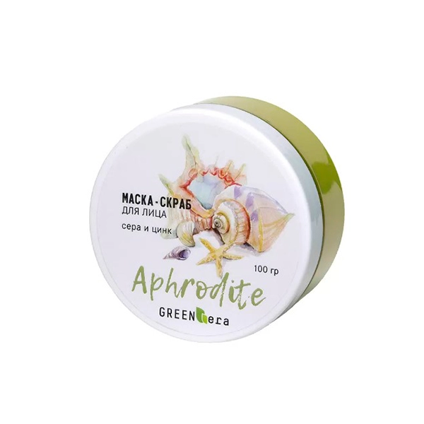 glinyanaya maska skrab energeticheskaya 100 ml green era rossiya