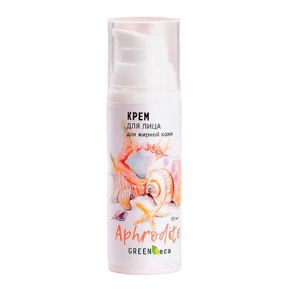 krem dlya lica dlya zhirnoj kozhi dispenser 50 ml green era rossiya