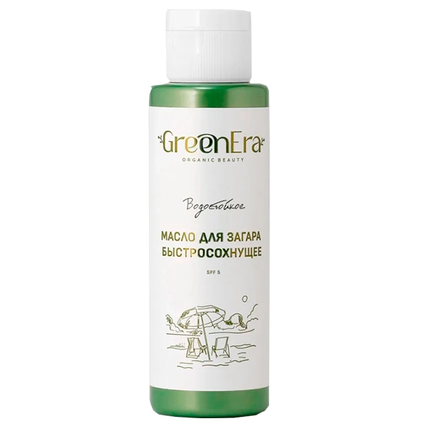 maslo dlya zagara bystrosohnushchee spf 15 100 ml green era rossiya