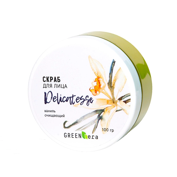 skrab dlya lica vanil 60 gr green era rossiya