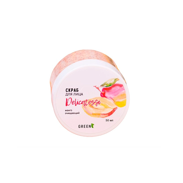 mini skrab dlya lica mango 50 gr green era rossiya
