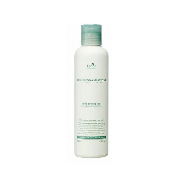 ukreplyayushchij shampun s hnoj pure henna shampoo 200 ml lador yuzhnaya koreya
