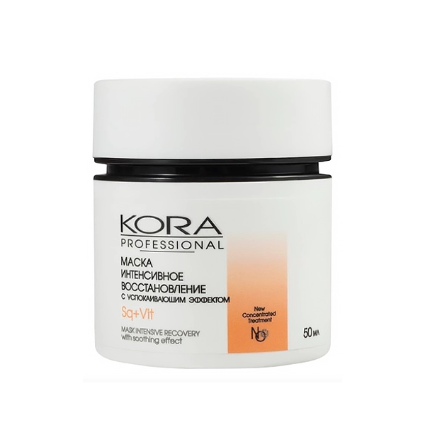 maska intensivnoe vosstanovlenie s uspokaivayushchim effektom 50 ml kora phytocosmetics rossiya