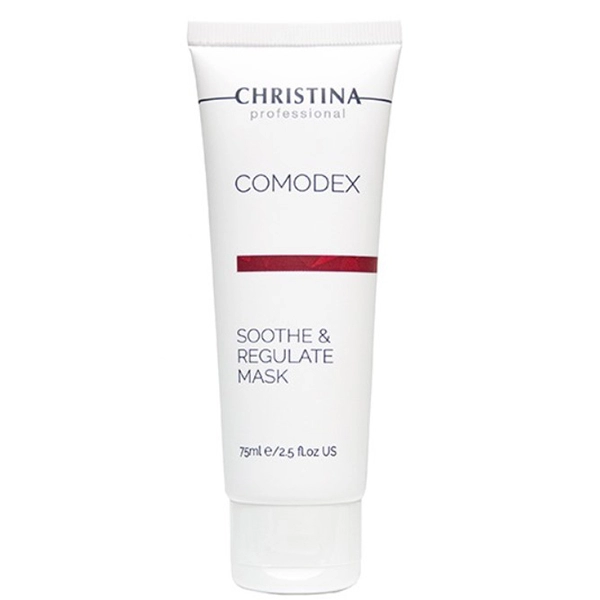 maska uspokaivayushchaya seboreguliruyushchaya comodex soothe amp regulate mask 75 ml christina izrail
