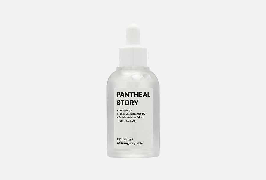 uvlazhnyayushchaya uspokaivayushchaya syvorotka pantheal story 50 ml ellevon yuzhnaya koreya