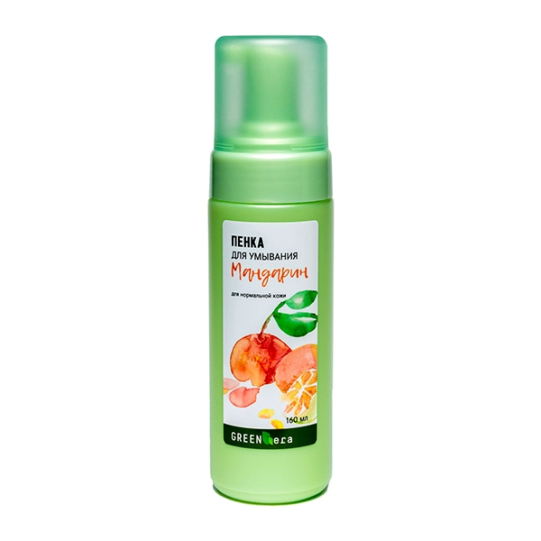penka dlya umyvaniya mandarin dlya normalnoj kozhi 150 ml green era rossiya