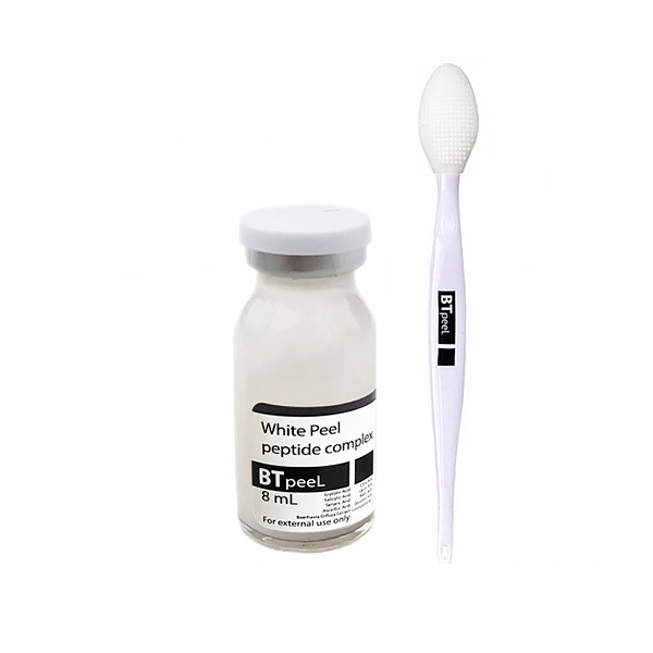 belyj piling osvetlyayushchij shchetochka dlya massazha 8 ml btpeel rossiya