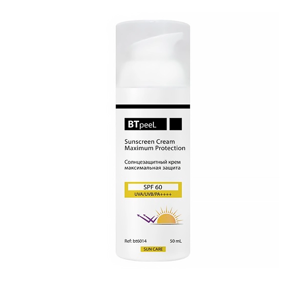 solncezashchitnyj uvlazhnyayushchij krem maksimalnaya zashchita spf 60 50 ml btpeel rossiya