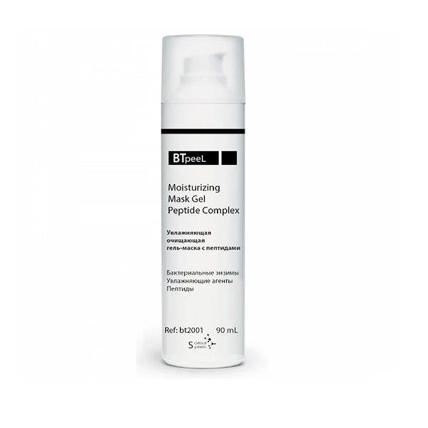 uvlazhnyayushchaya i ochishchayushchaya gel maska s peptidami 90 ml btpeel rossiya