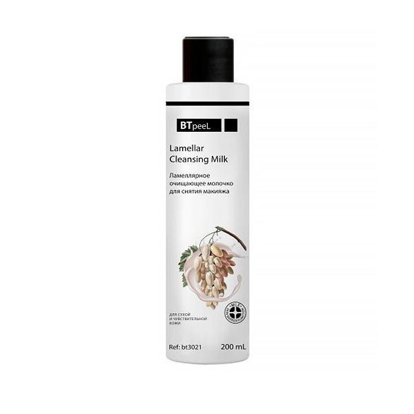 lamellyarnoe ochishchayushchee molochko dlya snyatiya makiyazha 200 ml btpeel rossiya