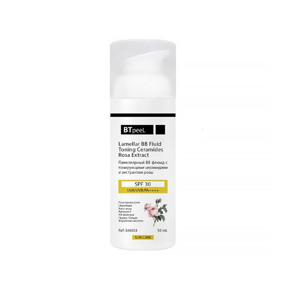 lamellyarnyj flyuid s toniruyushchimi ceramidami spf 30 50 ml btpeel rossiya