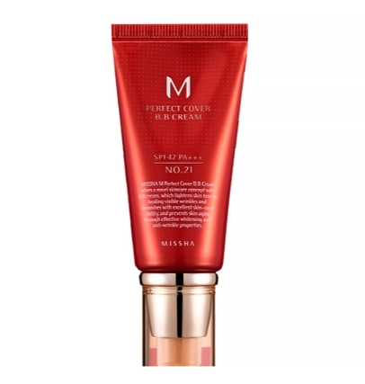 m perfect cover bb cream ex tonalnyj bb krem quotidealnoe pokrytiequot spf42pa ton 21 50 ml missha yuzhnaya koreya