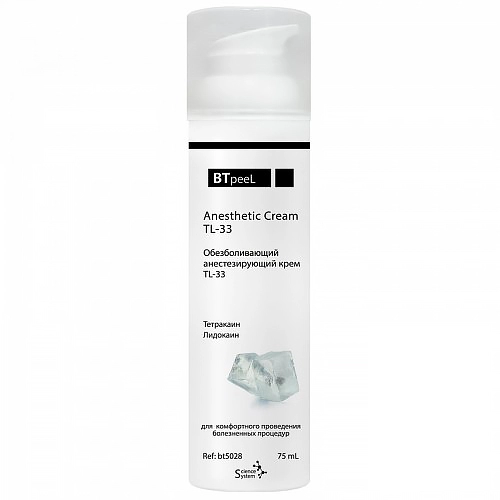 obezbolivayushchij anesteziruyushchij krem tl 33 75 ml btpeel rossiya