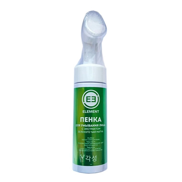 penka dlya umyvaniya lica zelenyj chaj matcha 150 ml element yuzhnaya koreya