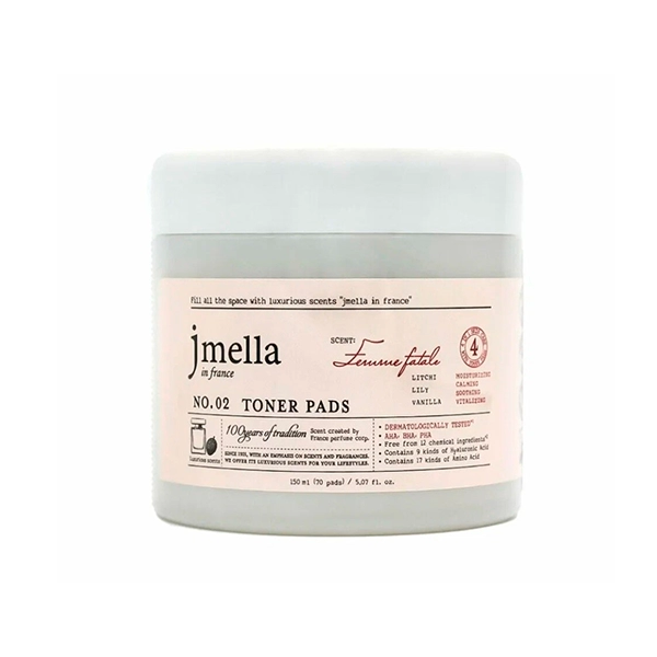 ochishchayushchie diski dlya lica quotlichi liliya vanilquot in france femme fatale toner pads 70 sht jmella yuzhnaya koreya