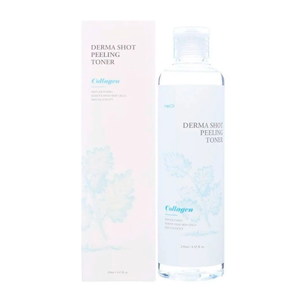 derma shot toner collagen toner dlya lica s kollagenom 250 ml medb yuzhnaya koreya