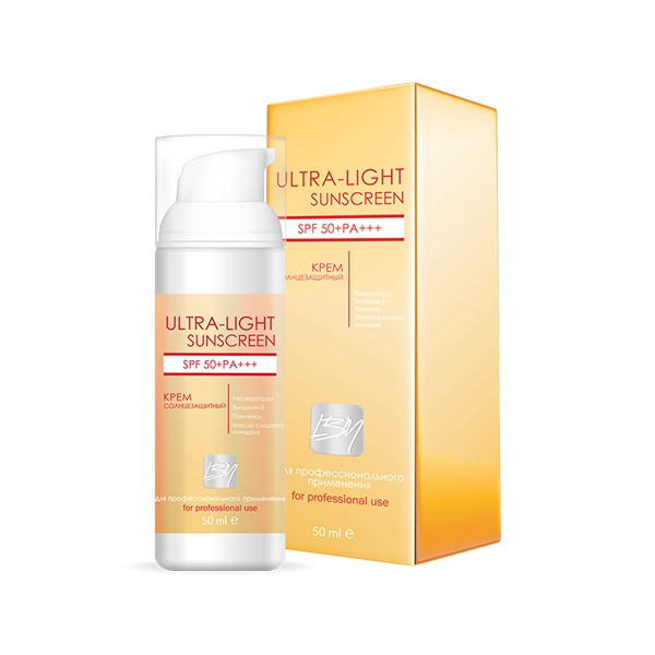 solncezashchitnyj krem ultra light sunscreen spf50 pa 50 ml la beaute medicale rossiya