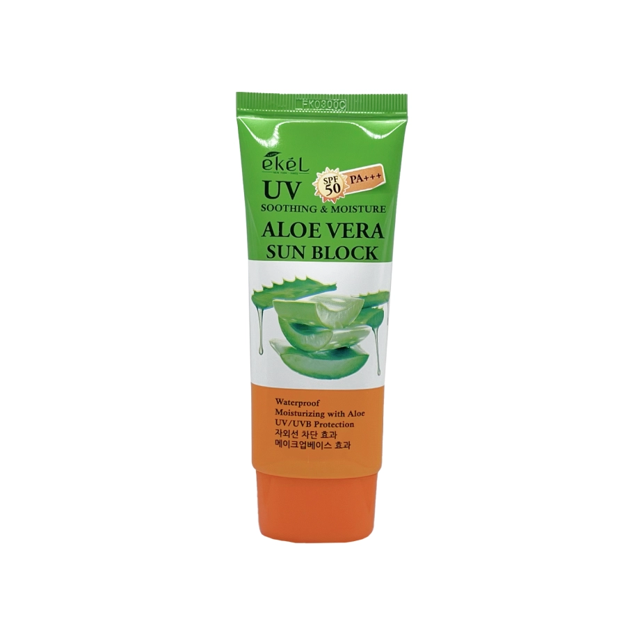 ekel solncezashchitnyj krem s aloe vera 70ml spf 50 pa 70 ml ekel koreya